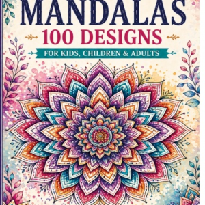 Fun & Easy Coloring Book for Children & Adult